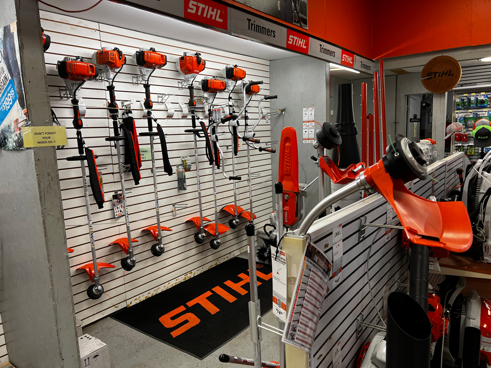Stihl wall of trimmers